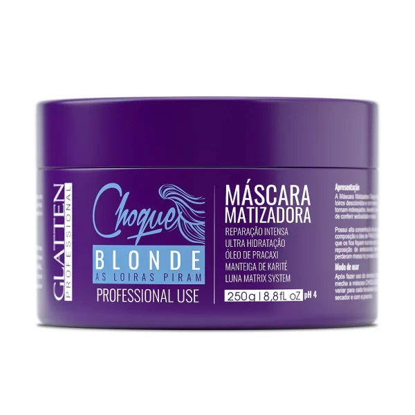 Máscara Matizadora Choque Blonde 250gr