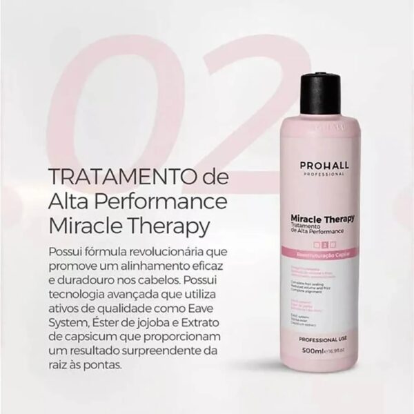 Kit Reestruturação Capilar Organic Miracle Therapy Liss