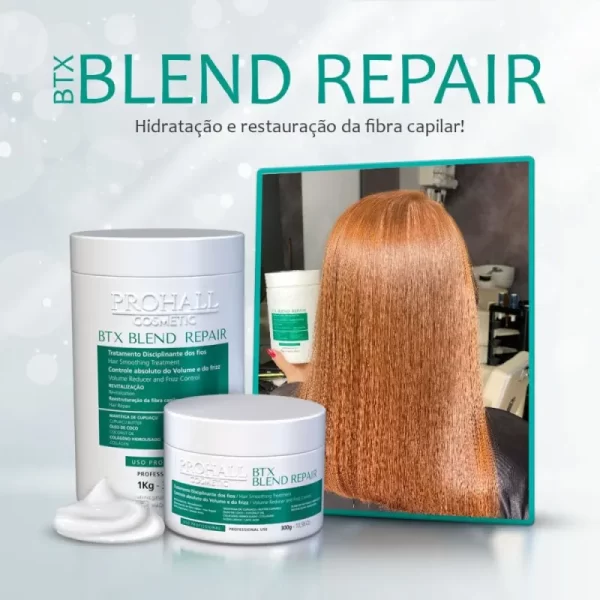 Btx Capilar Orgânico Blend Repair 300g